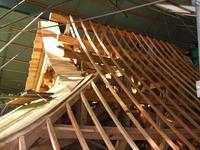 （施工）銅板葺き屋根の下地垂木